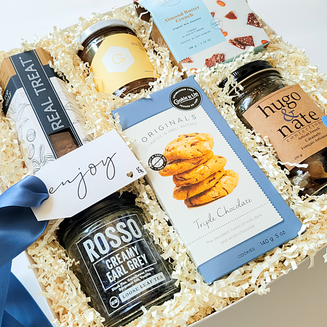 The Luxury Feast Gift Basket – wine gift baskets – Canada delivery - Good 4  You Gift Baskets Canada