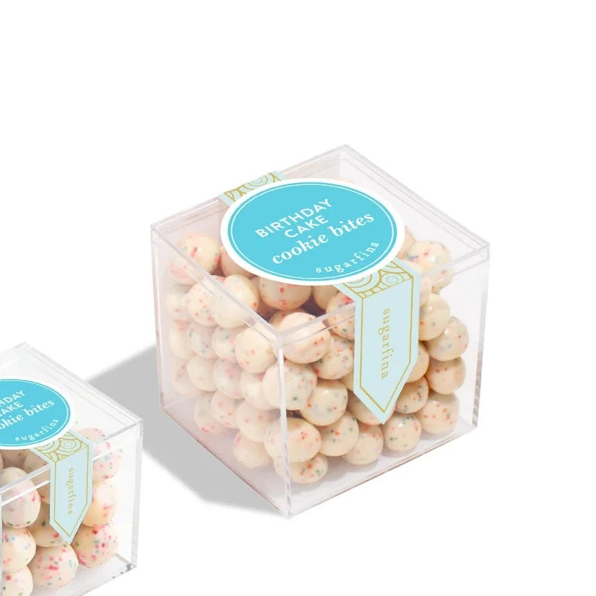 Sugarfina Birthday Cake Cookie Bites Large Cube – Gift Smack Gift Company