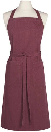 Stonewash Apron - Wine