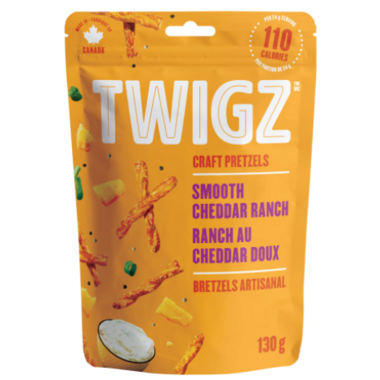 Twigz Craft Pretzels - Buttery Herb and Garlic